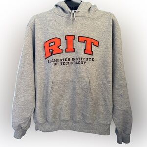 Y2K RIT Rochester Institute of Technology Champion Hoodie, Medium